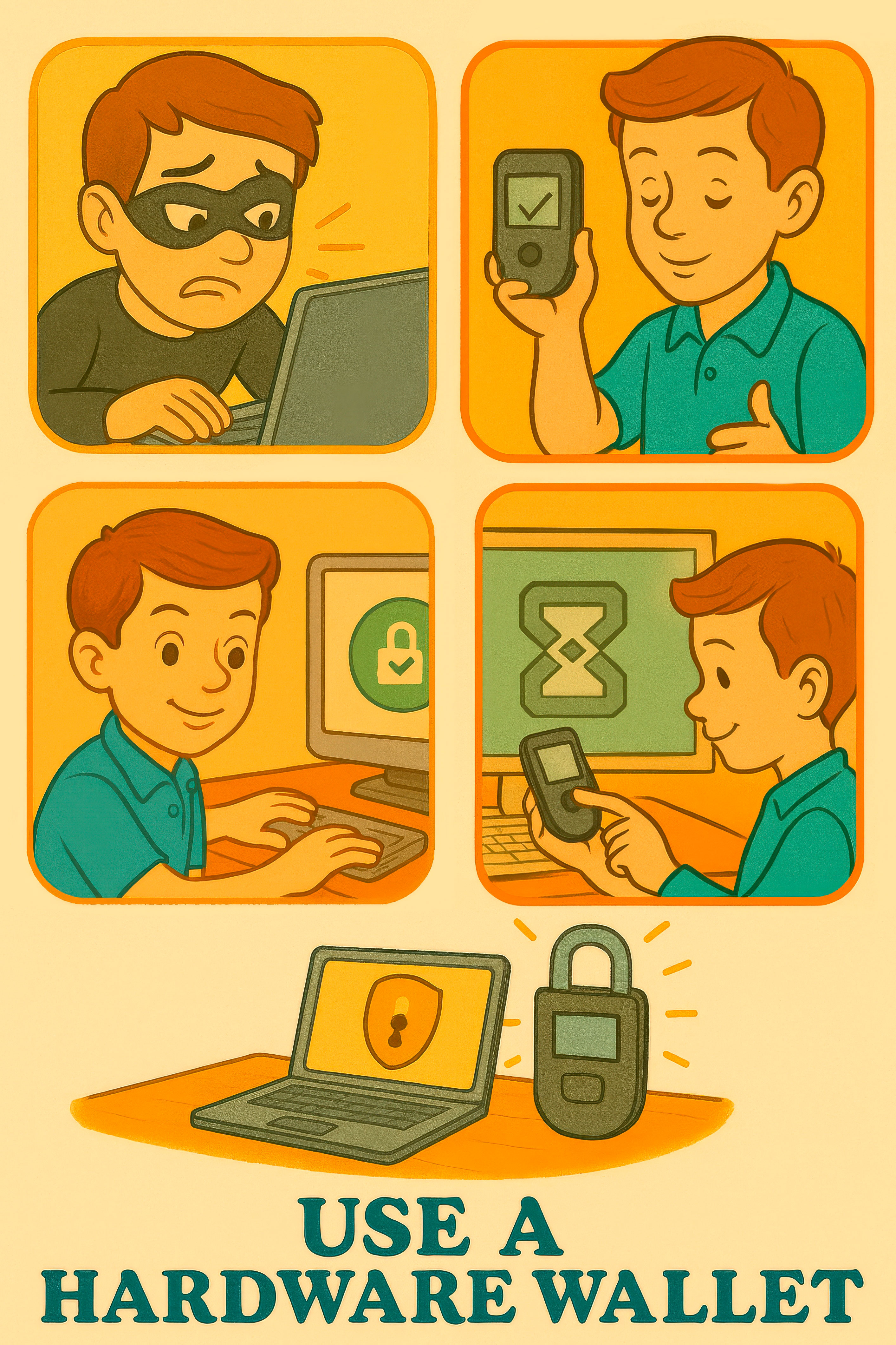 Use a Hardware Wallet