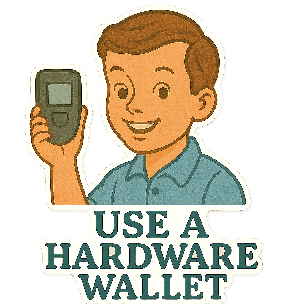 Use a Hardware Wallet